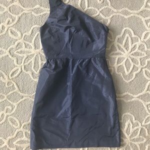 Jcrew one shoulder dress